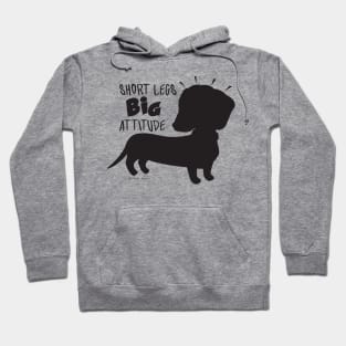 cute  and funny Doxie Dachshund Silhouette doxie mom and dad  gift Hoodie